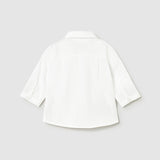 Camicia Manica Lunga In Cotone Con Papillon Neonato MAYORAL 1101