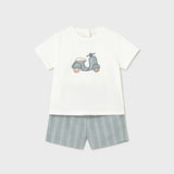 Completo Corto Con Bermuda E Maglietta Neonato MAYORAL 1227