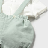 Completo Con Bermuda E Camicia Con Bretelle Neonato MAYORAL 1267