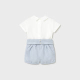 Completo Elegante Con Bermuda E Camicia Con Fascia Neonato MAYORAL 1268