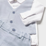 Completo Con Bermuda E Camicia Con Finto Panciotto Neonato MAYORAL 1269