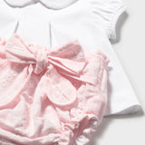 Completo Tre Pezzi In Cotone Neonata MAYORAL 1287R