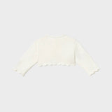 Coprispalle Elegante In Filo Di Cotone Con Pizzo Neonata MAYORAL 1301