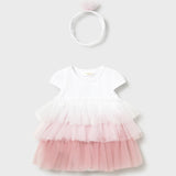 Pagliaccetto Volant In Tulle Con Fascia Neonata MAYORAL 1601