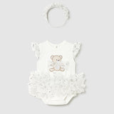 Body Tutu' Con Orsetto E Fascia Neonata MAYORAL 1729