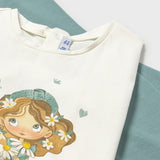 Completo 3 Pezzi Con Giacca In Cotone Neonata MAYORAL 1749