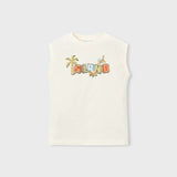 Canotta In Cotone Con Stampa Bambino MAAYORAL 3085
