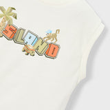 Canotta In Cotone Con Stampa Bambino MAAYORAL 3085