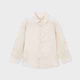Camicia Manica Lunga In Misto Lino Bambino MAYORAL 3119