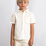 Completo Con Bermuda E Camicia In Misto Lino Bambina MAYORAL 3217