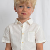 Completo Con Bermuda E Camicia In Misto Lino Bambina MAYORAL 3217