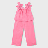 Completo Con Pantalone E Blusa In Cotone Bambina MAYORAL 3596