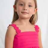 Abito Smanicato In Cotone Bambina MAYORAL 3926