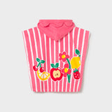 Asciugamano Mare Con Cappuccio Stampato Bambina MAYORAL 10165