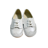 Scarpe Primi Passi Modello Francesina In Pelle Satinata Neonato RIZITOS B3215R