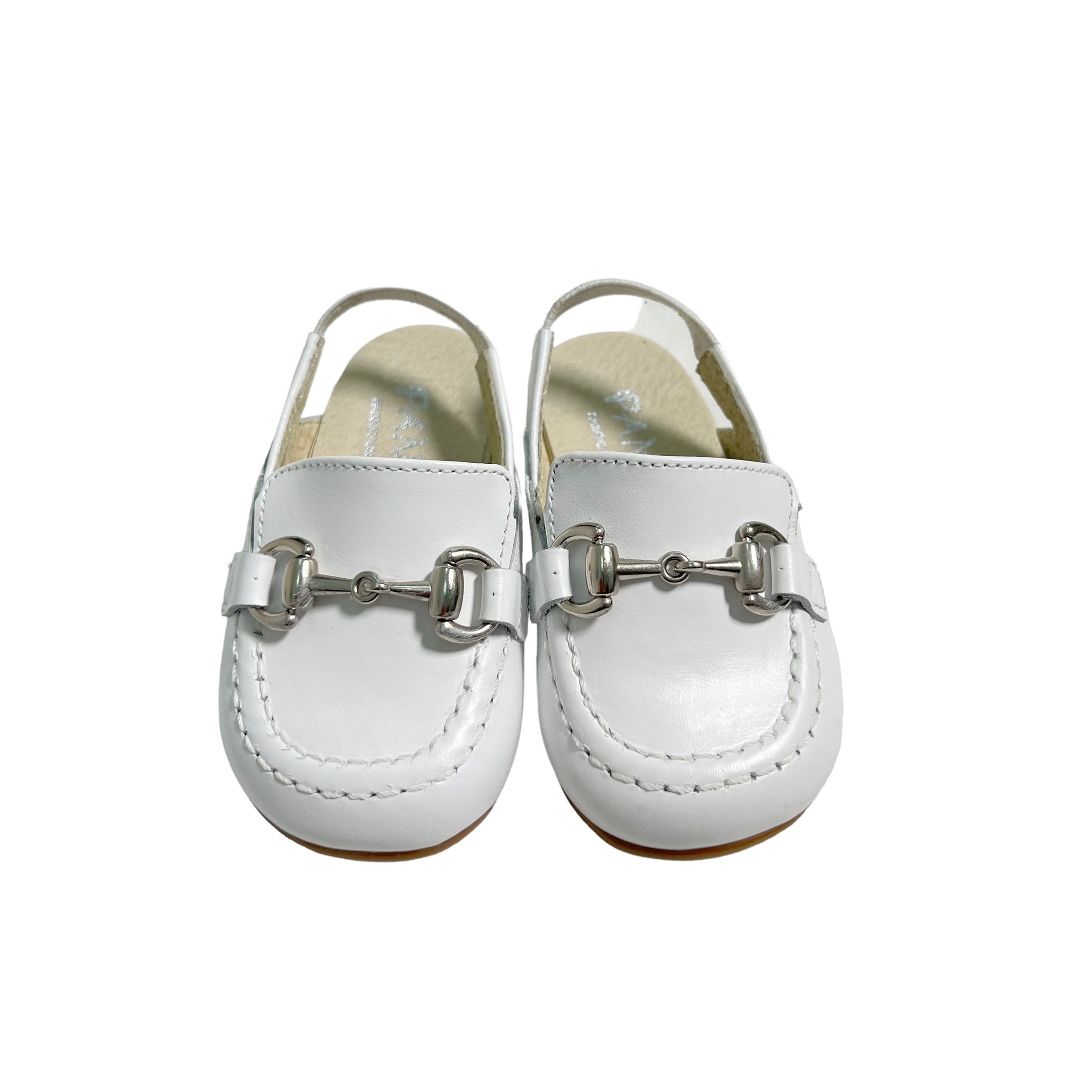 Scarpe Primi Passi Aperte Sul Retro In Pelle Neonata PANYNO B3008P