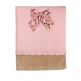 Baby Girl Padded Removable Blanket LA SARTORIA DEI PICCOLI LC203