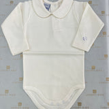 Body Manica Lunga in Caldo Cotone Neonato-a Unisex Babidu 1190