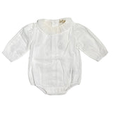Completo Elegante Con Pagliaccetto In Lana E Cashmire Neonata WEDOBLE I2300916A