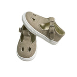 Scarpe Primi Passi Con Occhielli In Lino Neonato/a PANYNO B3202P