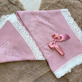 Copertina In Filo Di Cotone Corredino Neonato/a BABY FASHION 601