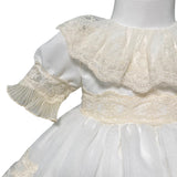 Abito Elegante Mezza Manica In Pizzo Bambina MIMOSA POSEIDON