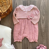 Set Nascita con Pagliaccetto Invernale Neonata NINNAOH