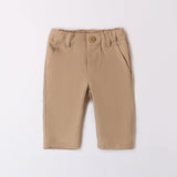 Pantalone Lungo Effetto Lino Neonato MINIBANDA B619