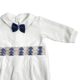 Tutina Intera In Ciniglia Panna Neonato TETO E TATTA TU5460