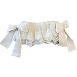 Linen Culotte With Lace Flounces Girl Phi Clothing 22296