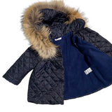 Giubbotto Svasato Imbottito Con Cappuccio Bambina VALENTINA BEBES HADA157