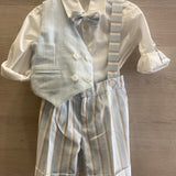 Completo Elegante Con Panciotto Neonato BUFI M0338A