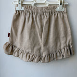 Shorts Con Ruches In Tessuto Naturale Bambina  COCOTE 41093