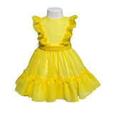 Abito Elegante Smanicato In Organza Neonata BUFI B0279A