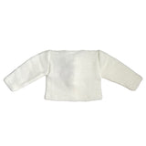 Cardigan In Tessuto Anallergico Acrilico Con Pom Pon Neonato/a BABY FASHION 5104A