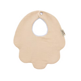 Bavetta In Spugna E Garza Di Cotone Neonato/a CUCUSETTETE FIORE