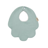 Bavetta In Spugna E Garza Di Cotone Neonato/a CUCUSETTETE FIORE