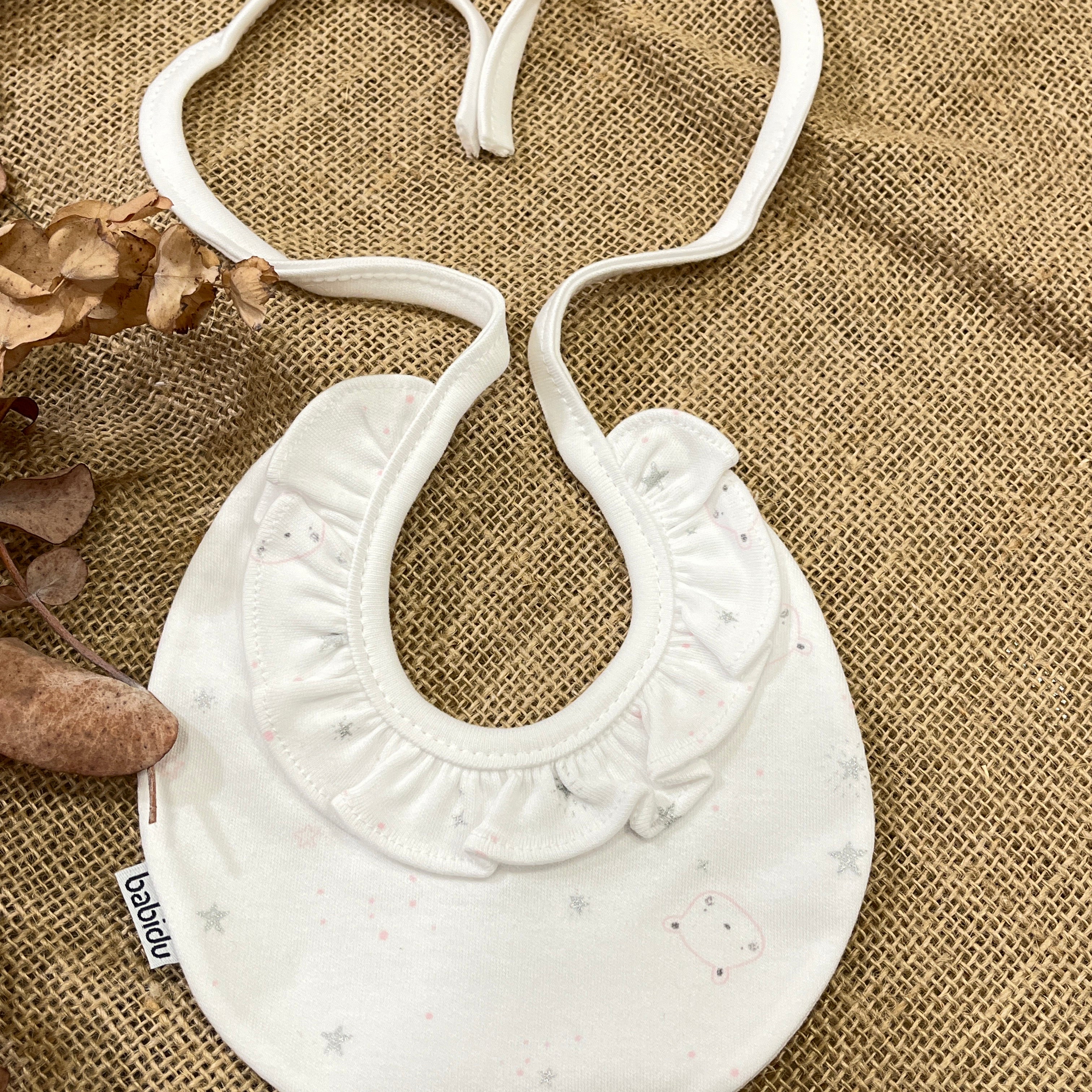 Single Bib in Cotton Unisex Babidu 6375BA