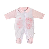 Tutina Intera In Cotone Stampa Mongolfiera Neonato/a FIRST BABY BALON