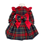 Abito Svasato Manica Lunga Scozzese Bambina ISABEL C488