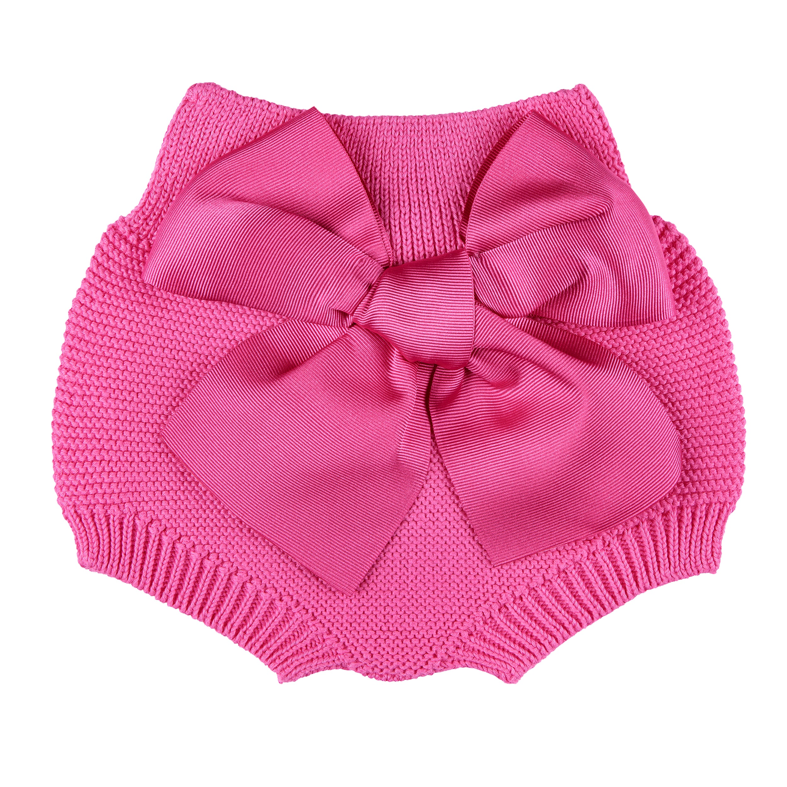 Culotte In Filo Di Cotone Con Fioccone In Gross Grain Neonata CONDOR 55934