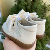 Scarpe Modello Ballerina Con Fiocco In Pelle Bambina PANYNO B3604