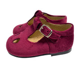 Scarpe Primi Passi Con Occhielli In Velluto Neonato PANYNO B2401V