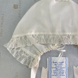 Cuffia In Organdis Di Seta Neonato/a PICCOLA GIUGGIOLA DORAC