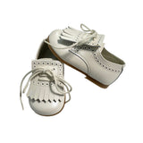 Scarpe Primi Passi Modello Francesina Con Nappa Bambino RIZITOS B3427