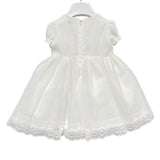 Abito Elegante Battesimale In Cotone Neonata TETO E TATTA VE7429