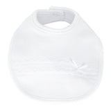 Set Di 2 Bavette In Cotone Con Pizzo Neonati CALAMARO 74021