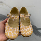 First Steps Ballerina Shoes Pink Python Girl PANYNO B2105