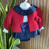 Completo 3 Pezzi Con Culotte Neonata BABY FASHION 548.3