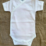 Antipanic Body Half Sleeve Patterned Striped Cotton Babies BABIDU 1346